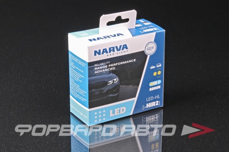 Купить Лампа светодиодная 12-24V HIR2 (PX22d) 6000K (к.уп.2 шт.) Range Performance Advanced LED NARVA 18186