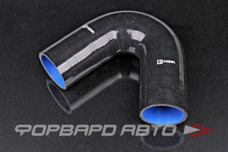 Патрубок силиконовый 64 мм, 135°, L=150*150 мм, 4 слоя армировки, чёрный FORA ASHU03-135-64