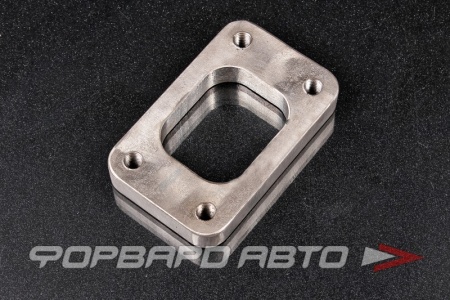 Купить Фланец T3 выпускного коллектора (16 мм нержавеющая сталь 08Х18Н10Т, без отверстий под шпильки) ФОРВАРД АВТО 