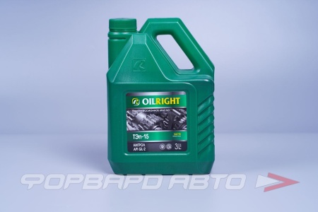 Купить Масло трансмиссионное (нигрол) ТЭП-15 3л. ОЙЛРАЙТ 2553