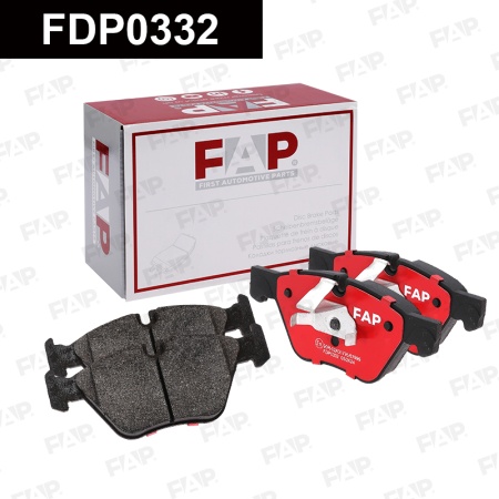 Купить Колодки тормозные FAP FDP0332