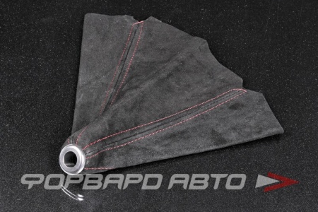 Купить Чехол КПП, красная строчка, замша EPMAN EP-PDT03FS-RD