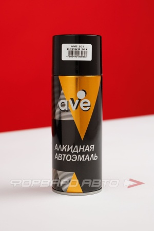 Купить Краска белая 201, аэрозоль, 520мл AVE 80302010