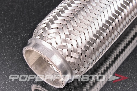 Купить Гофра глушителя 50*250 (Innerbraid) трехслойная (AISI 304) TIXONA 50250