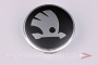 Колпачок ступицы для литых дисков Skoda, D54/60мм, Black/silver Save Car 17_60мм_ST_TG
