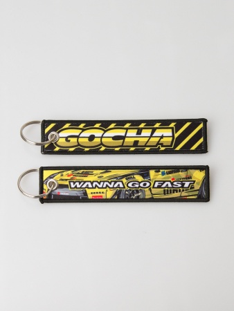 Купить Брелок текстильный "GOCHA - WANNA GO FAST" (ремувка) ФОРВАРД АВТО 