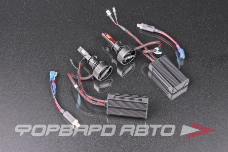 Купить Лампа светодиодная головного света H1 12-24V 55W 5500K, с вентилятором SARITI Y2/H1 12V