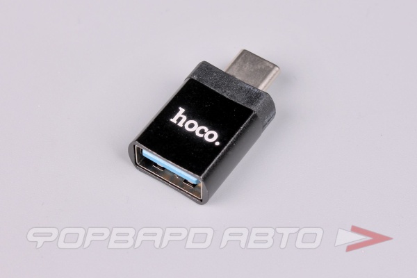 Адаптер (USB3.0-Type-C) черный HOCO UA17