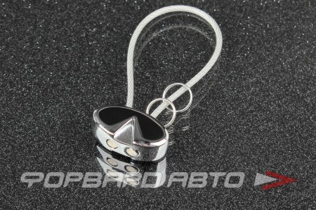 Купить Брелок "INFINITI" с тросиком PROSPORT 