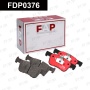 Колодки тормозные FAP FDP0376