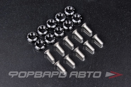 Купить Шайбы декоративные М6, черные (уп.10шт) EPMAN ADDP007-BK