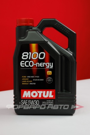Купить Масло моторное 5W30 4л, ECO-NERGY 8100 A5/B5 SL/CF MOTUL 111860