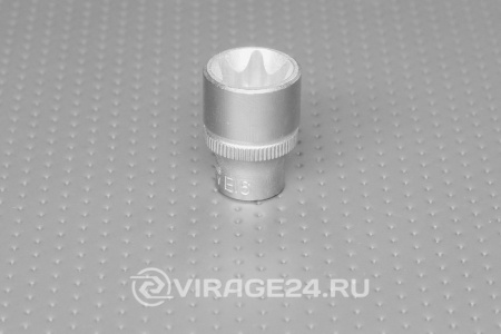 Головка E16 короткая 1/4" FORCE 52616