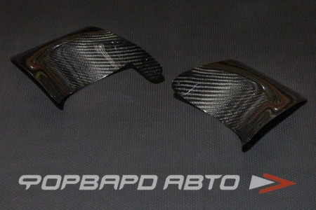 Купить Накладки заднего бампера вокруг глушителя MMC EVO X карбон AUTOBAHN88 