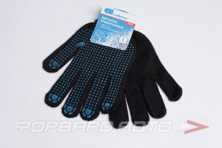 Купить Перчатки трикотажные 7 класс, с ПВХ точкой СИБРТЕХ 67701