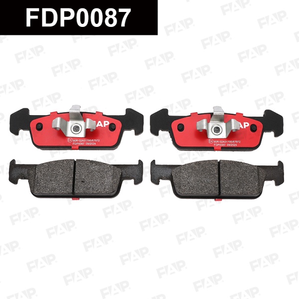 Колодки тормозные FAP FDP0087