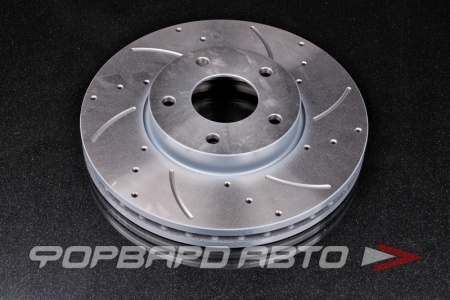 Купить Диск тормозной вентилируемый перфорированный G-BRAKE GFR-20883R