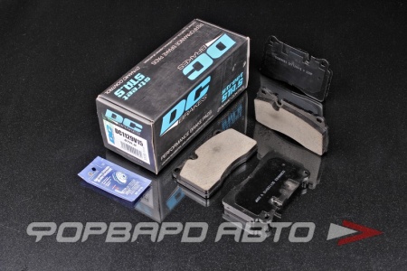 Купить Колодки тормозные MMC Lancer Evo V-IX / SUBARU Impreza WRX Sti / Volvo S60R / Renault Megane 2 RS / OPEL INSIGNIA OPC/KIA, передние, серия STR.S DC BRAKES DC1129V15