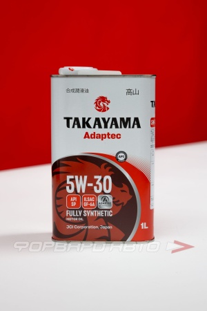 Купить Масло моторное 5W30 1л, ADAPTEC SN/SP GF-5/GF-6A   металл (с) TAKAYAMA 6056130