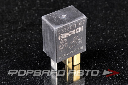 Реле 12V 4-х контактное 30А BOSCH 0 332 011 007