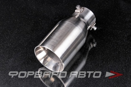 Купить Насадка глушителя Вход = 58 мм Выход = 90 мм Длина = 180 мм Фиксируется зажимами FORTLUFT MT113