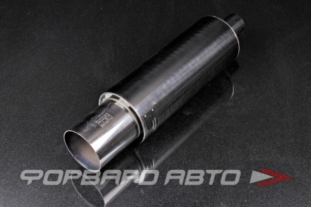 Купить Глушитель Вход = 51 мм Выход = 89 мм Длина = 300 мм, Диаметр 114 мм GYCA HKS Muffler A4