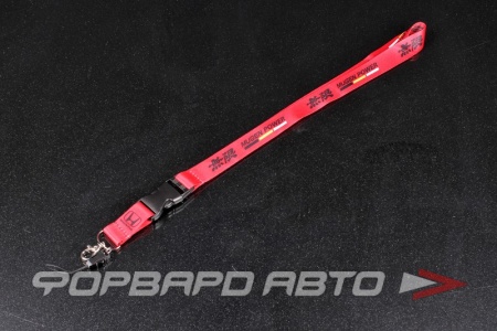 Купить Ланьярд, лента для бейджей "MUGEN" красный GYCA YT2-L-15