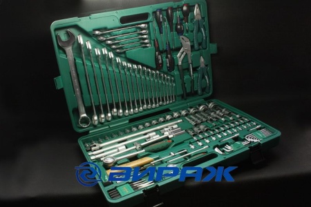 Купить Набор инструмента 6-ти гран. 1/4" 1/2" 128 предметов JONNESWAY S04H524128S