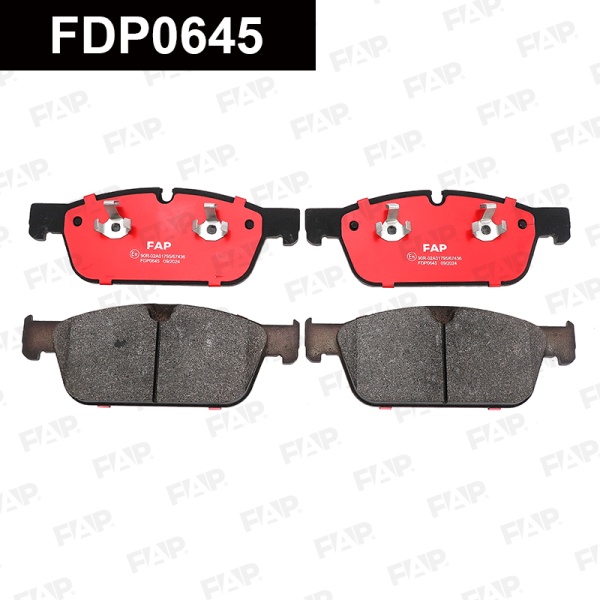 Колодки тормозные FAP FDP0645