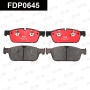 Колодки тормозные FAP FDP0645