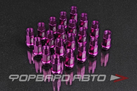 Купить Гайки колесные М12*1,5мм, 20шт, алюминий, фиолетовый EPMAN BLOX750DJT-15