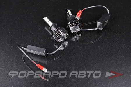 Купить Лампа светодиодная головного света H1 20W, 2500LM, 6000K с радиатором SARITI 