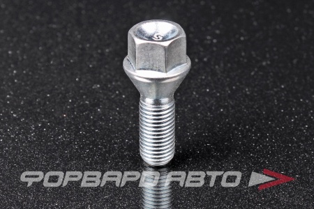 Купить Болт колеса 12*1,5*25 конус, ключ на 17, сталь STELLOX 79-01901-SX