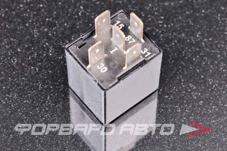 Купить Реле импульсное 24V 25A 5-ти контактное вкл/выкл устройств с помощью импульсов Энергомаш 375.3787-01