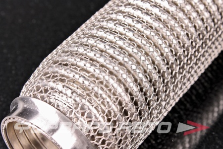 Купить Гофра глушителя 45*260 (wire mesh, interlock) кольчуга TIXONA P45260WM