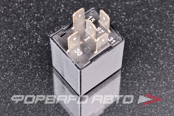 Реле импульсное 24V 25A 5-ти контактное вкл/выкл устройств с помощью импульсов Энергомаш 375.3787-01