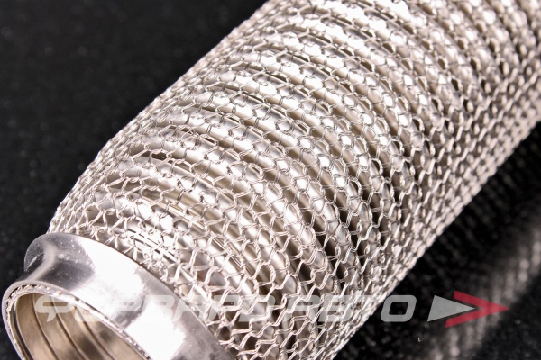 Гофра глушителя 45*260 (wire mesh, interlock) кольчуга TIXONA P45260WM