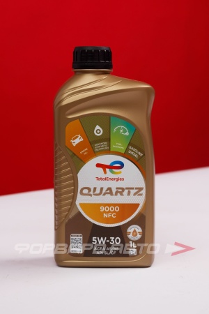 Купить Масло моторное 5W30 1л, QUARTZ Future NFC 9000 A5/B5 SL/CF (с) TOTAL 213777