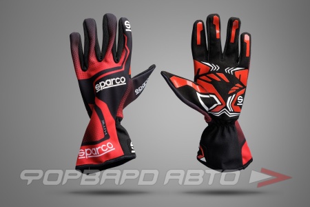 Купить Перчатки для картинга SPARCO RUSH, черный/красный, размер 11 SPARCO S00255611RSNR