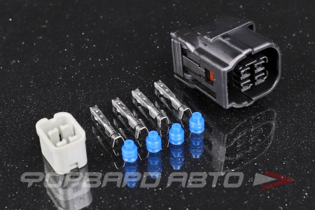 Купить Разъем 4-х контактный датчика кислорода (без провода) CARGEN AX6734S