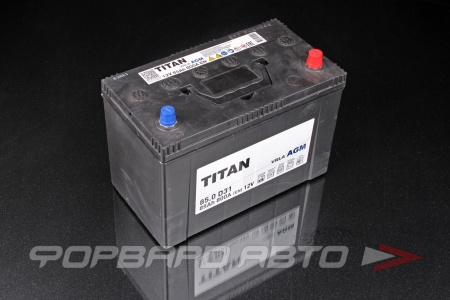 Купить Аккумулятор 12V 85А/ч (L) D31 (306X173X220) 800A TITAN AGM 85.0 D31 Купить Аккумулятор 12V 85А/ч (L) D31 (306X173X220) 800A TITAN AGM 85.0 D31