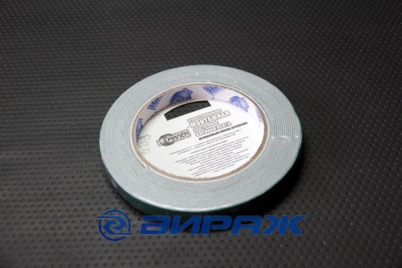 Купить Лента двусторонняя клейкая профессиональная монтажная 12мм х 5м, белая МИЛЕН 