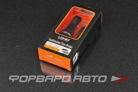Купить Устройство зарядное в прикуриватель 1 USB 2,1A (кабель micro USB) LDNIO 