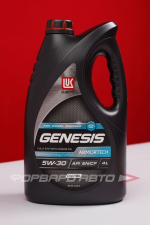 Купить Масло моторное 5W30 4л, GENESIS ARMORTECH DIESEL API SN/CF ACEA C2/C3 ЛУКОЙЛ 3149855