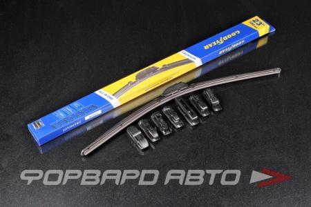 Купить Щётка стеклоочистителя 580 мм (23") бескаркасная GOODYEAR GY000443 Купить Щётка стеклоочистителя 580 мм (23") бескаркасная GOODYEAR GY000443