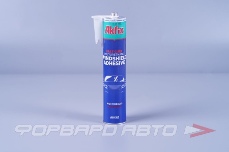 Купить Клей-герметик для вклейки стекол чёрный Windshield 310мл Akfix AA156