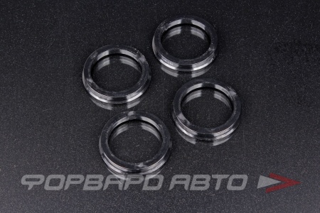 Купить Кольца центровочные 72,1-57,1 ЧЁРНЫЕ Slik 