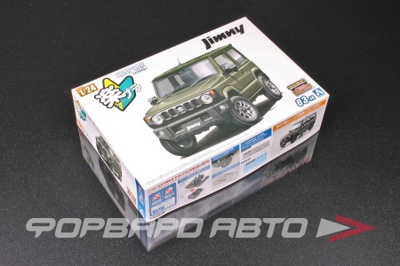 Купить Сборная модель Suzuki Jimny 2018 (Jungle Green) AOSHIMA 06595