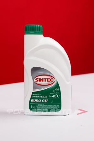 Купить Антифриз G11 зеленый EURO, 1кг SINTEC 990553
