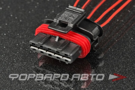 Купить Разъем 5-ти контактный датчику массового расхода воздуха (с проводами) CARGEN AX320